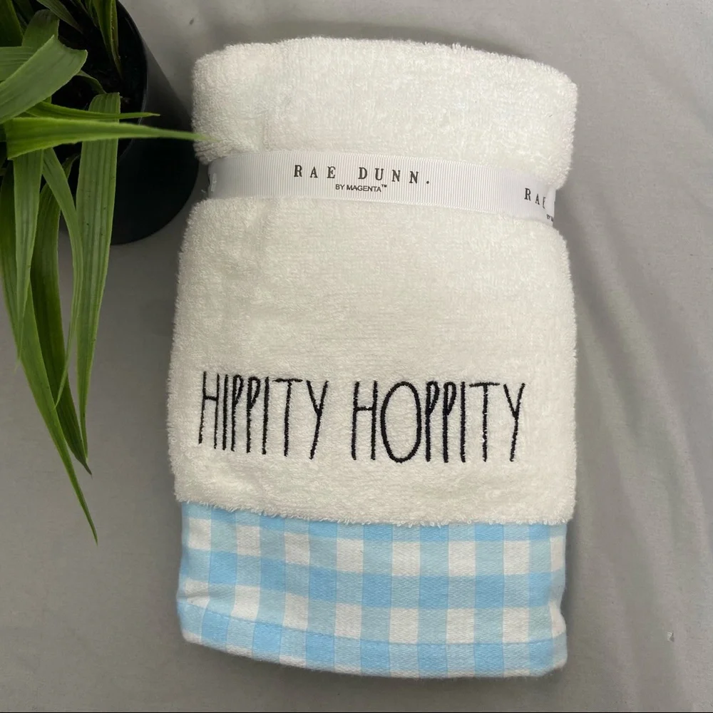 Rae Dunn Hand towels Easter